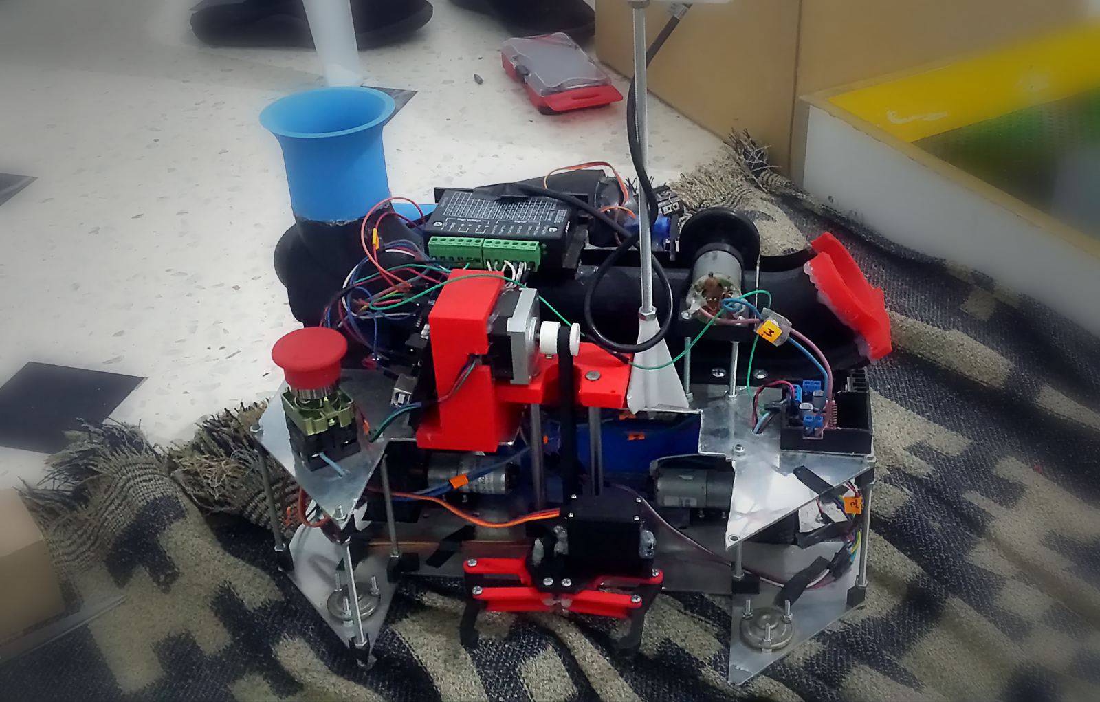 Robot en construction